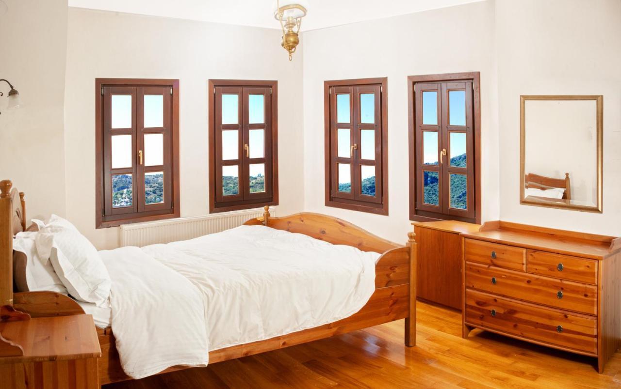 Erofili Hotel & Suites Portaria  Bagian luar foto